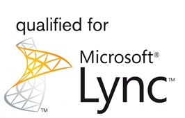 Qualified for Microsoft Lync